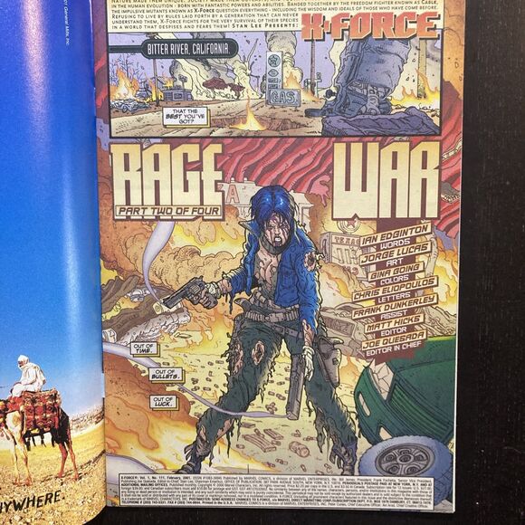 X-Force: Assorted Set No. 110- 115 & 117-119. Marvel Comics (2001) - Picture 14 of 16